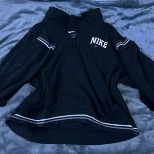 nike cropped quarter zip